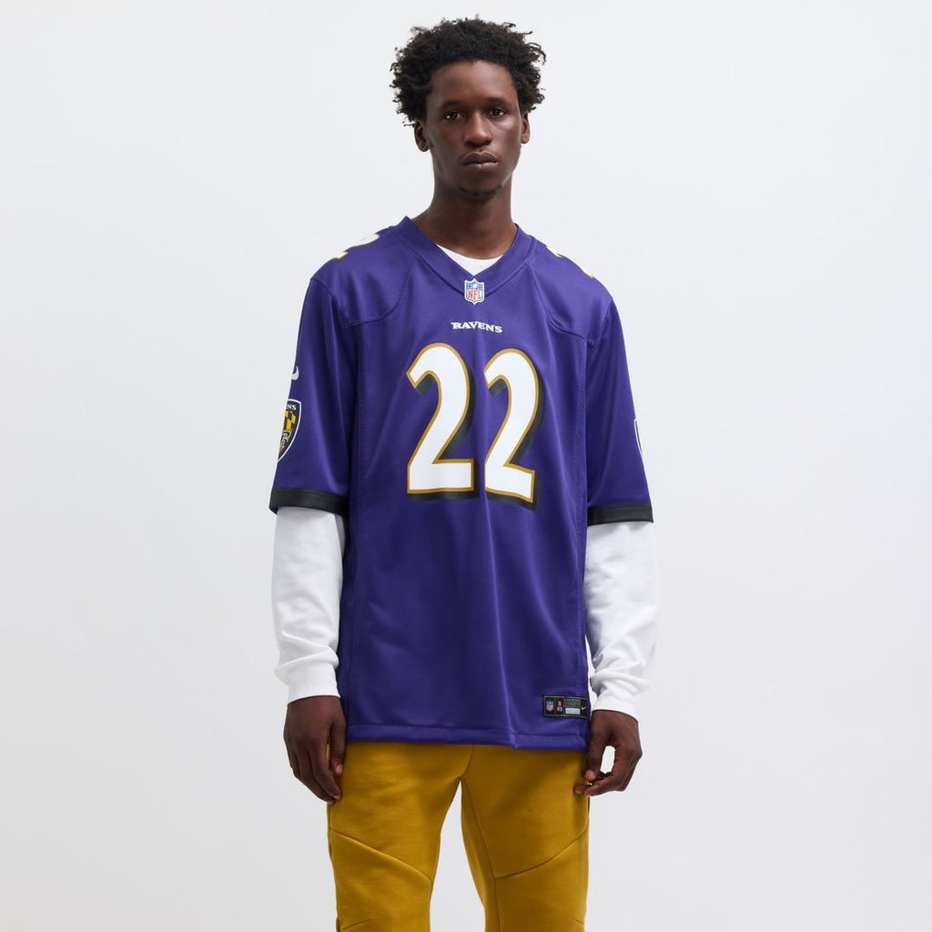 Derrick Henry Baltimore Ravens Nike Game Player Jersey - Purple Official NFL Team Apparel Football Fan Gear