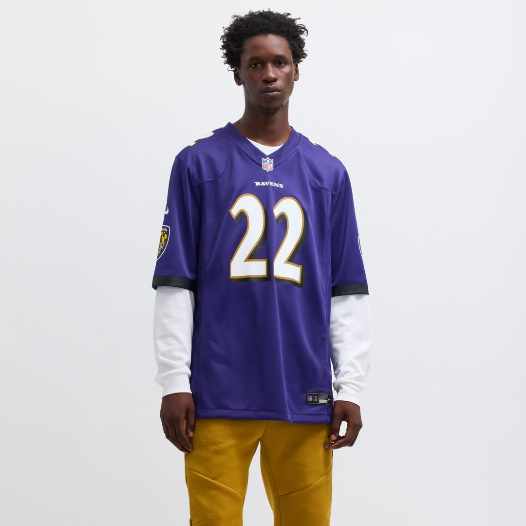Derrick Henry Baltimore Ravens Nike Game Player Jersey - Purple Official NFL Team Apparel Football Fan Gear