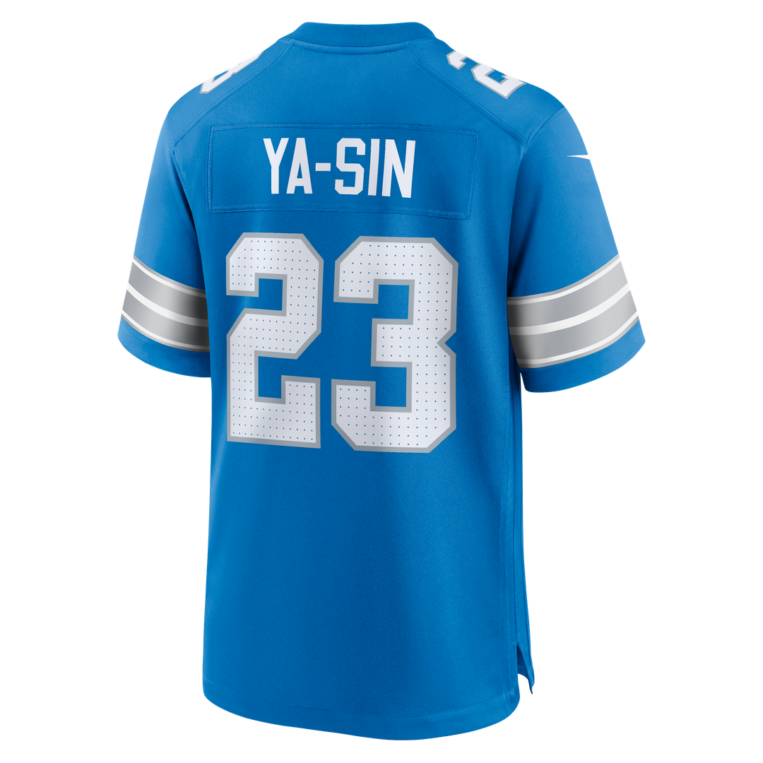 Rock Ya-Sin Detroit Lions Nike Team Game Jersey - Blue Official NFL Team Apparel Football Fan Gear