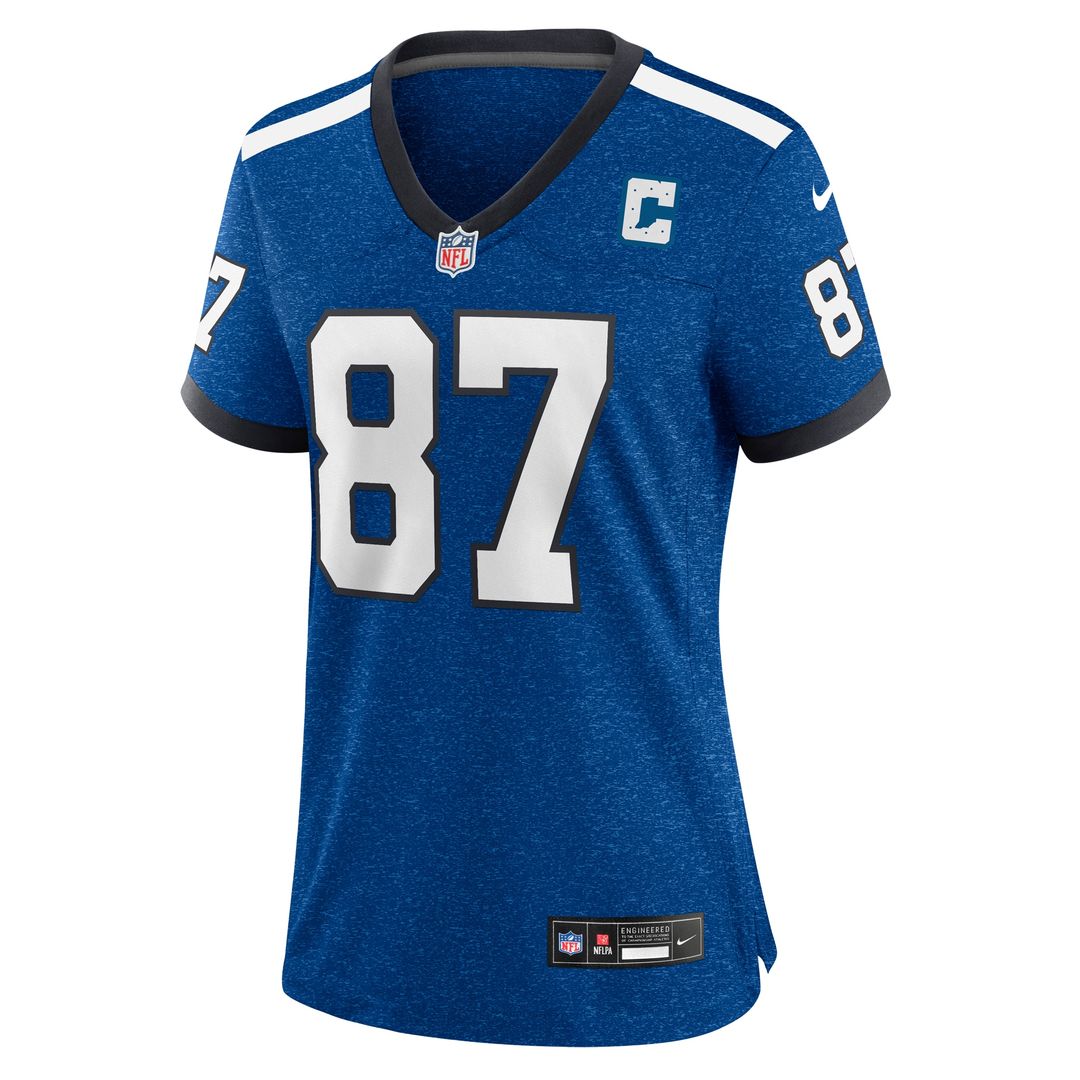 Reggie Wayne Indianapolis Colts Nike Women's Indiana Nights Alternate Game Jersey - Royal Official NFL Team Apparel Football Fan Gear