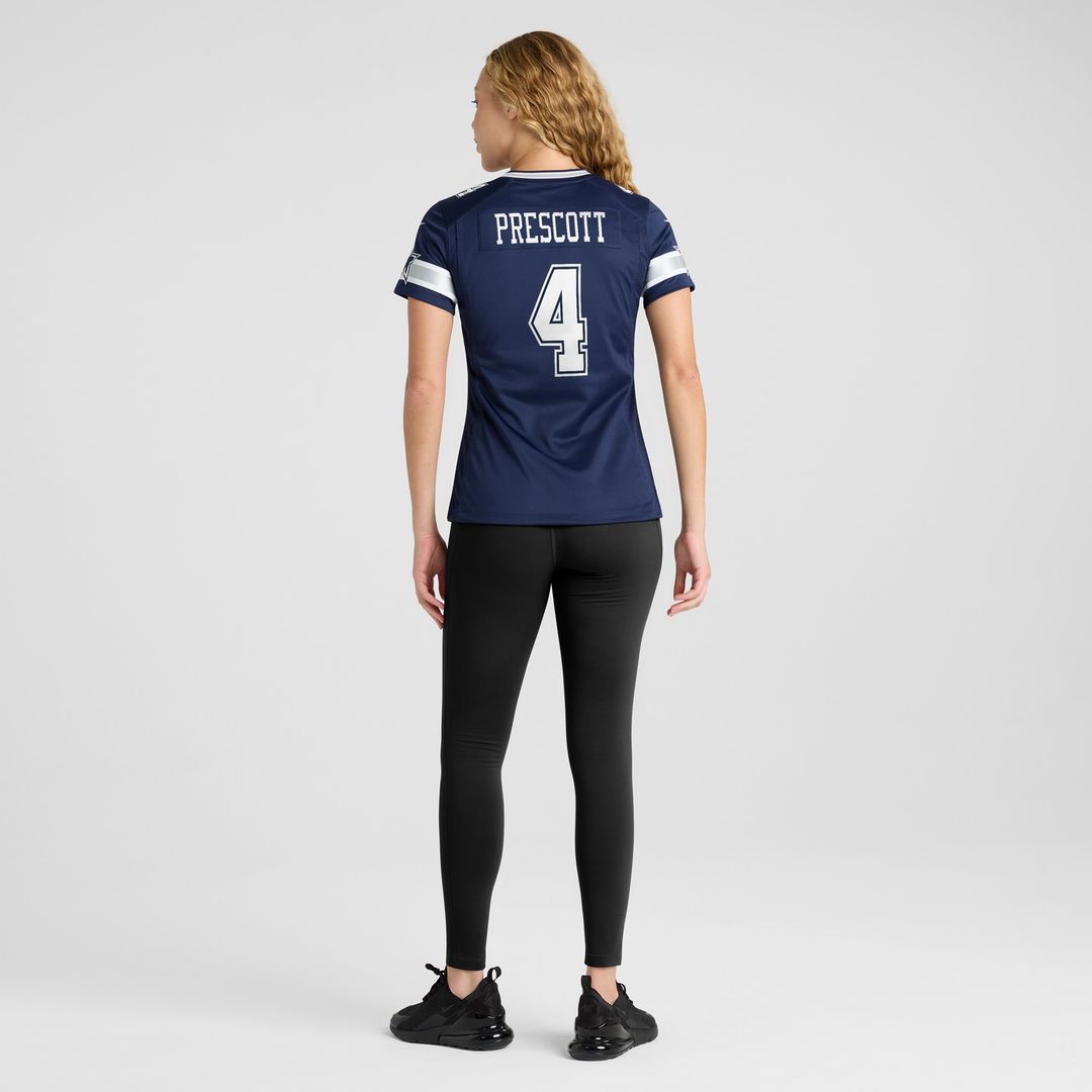 Dak Prescott Dallas Cowboys Nike Women's Game Team Jersey - Navy Official NFL Team Apparel Football Fan Gear