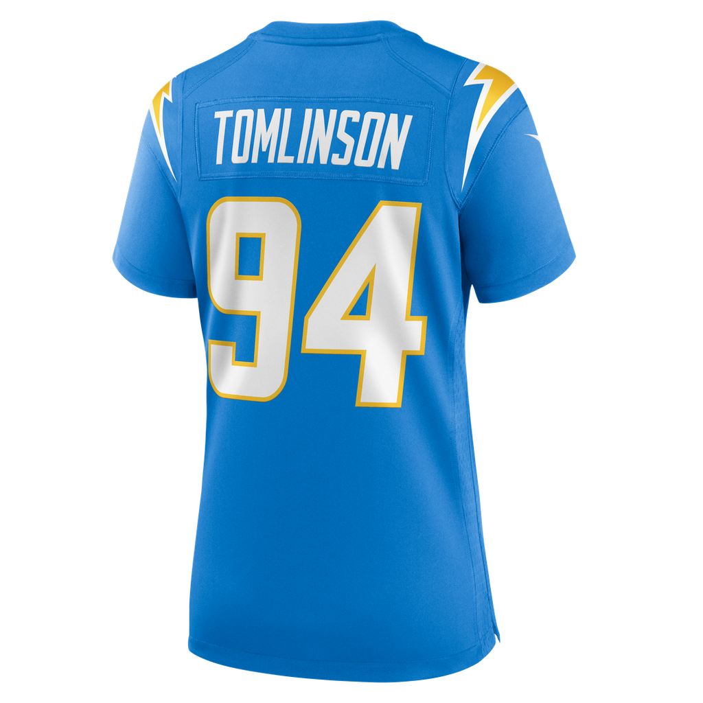 Dalvin Tomlinson Los Angeles Chargers Nike Women's Team Game Jersey - Powder Blue Official NFL Team Apparel Football Fan Gear
