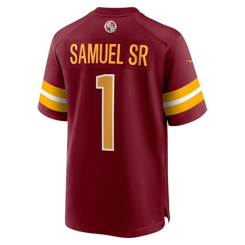 Deebo Samuel Sr Washington Commanders Nike Game Player Jersey - Burgundy Official NFL Team Apparel Football Fan Gear