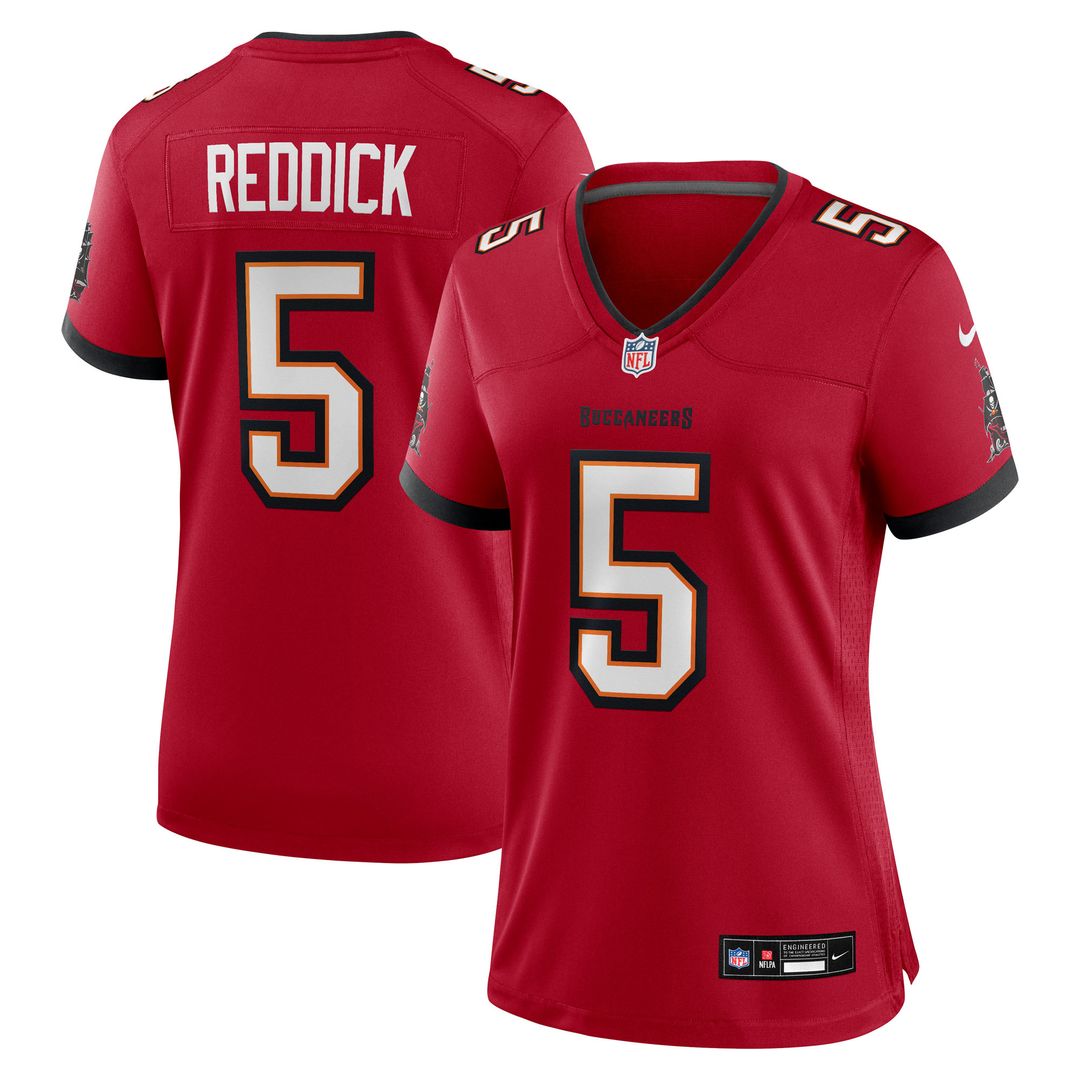 Haason Reddick Tampa Bay Buccaneers Nike Women's Team Game Jersey - Red Official NFL Team Apparel Football Fan Gear