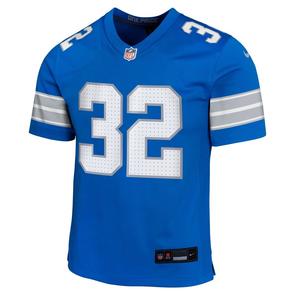 Brian Branch Detroit Lions Nike Youth Game Jersey - Blue Official NFL Team Apparel Football Fan Gear