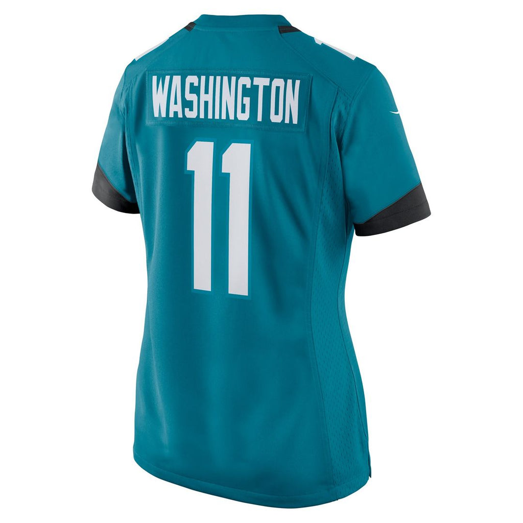 Parker Washington Jacksonville Jaguars Nike Women's Team Game Jersey - Teal Official NFL Team Apparel Football Fan Gear