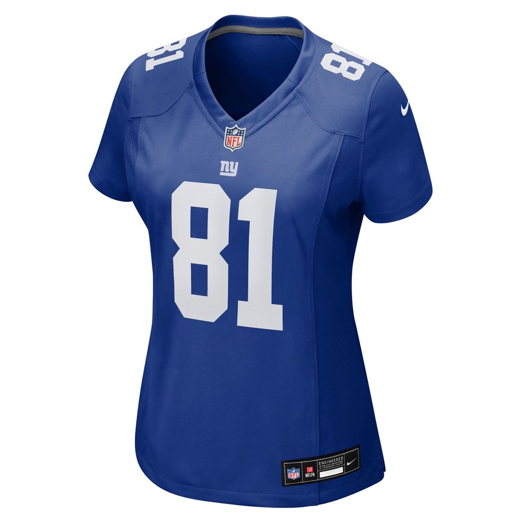 Beaux Collins New York Giants Nike Women's Team Game Jersey - Royal Official NFL Team Apparel Football Fan Gear