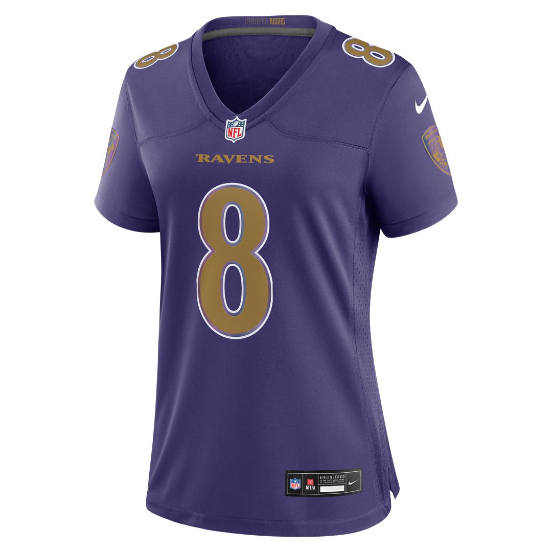 Lamar Jackson Baltimore Ravens Nike Women's Alternate Game Jersey - Black Official NFL Team Apparel Football Fan Gear