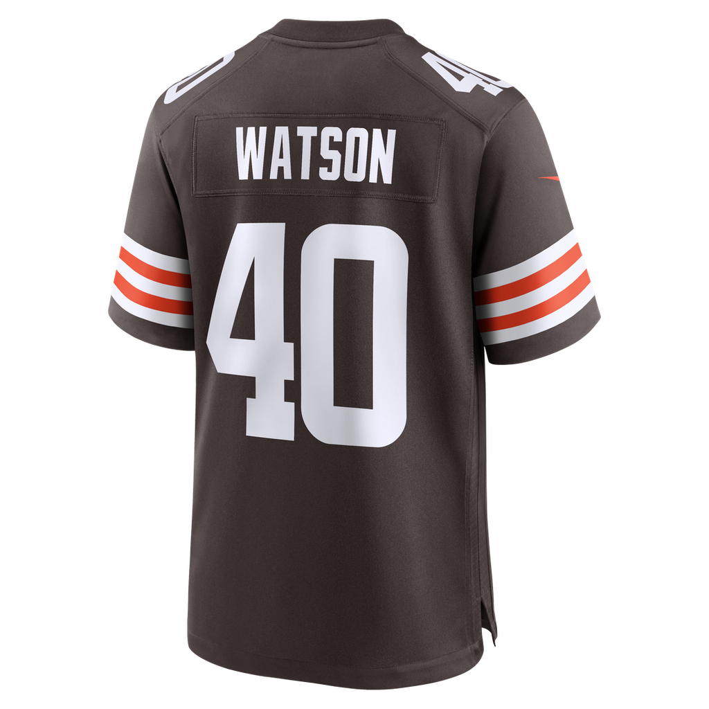 Nathaniel Watson Cleveland Browns Nike Team Game Jersey - Brown Official NFL Team Apparel Football Fan Gear