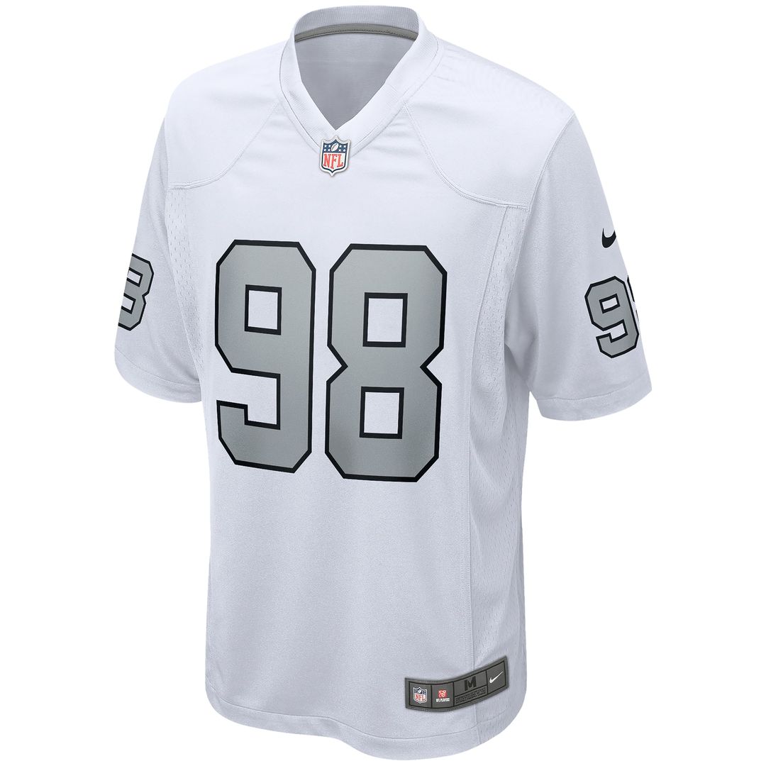 Maxx Crosby Las Vegas Raiders Nike Game Jersey - Black Official NFL Team Apparel Football Fan Gear