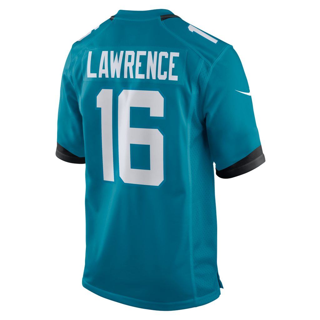Trevor Lawrence Jacksonville Jaguars Nike Home Game Jersey - Teal Official NFL Team Apparel Football Fan Gear