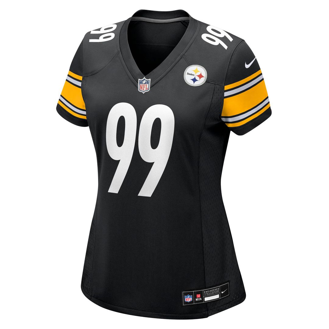 Derrick Harmon Pittsburgh Steelers Nike Women's Team Game Jersey - Black Official NFL Team Apparel Football Fan Gear