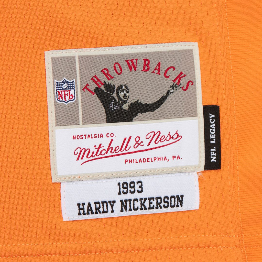 Hardy Nickerson Tampa Bay Buccaneers Mitchell & Ness 1993 Legacy Replica Jersey - Orange Official NFL Team Apparel Football Fan Gear