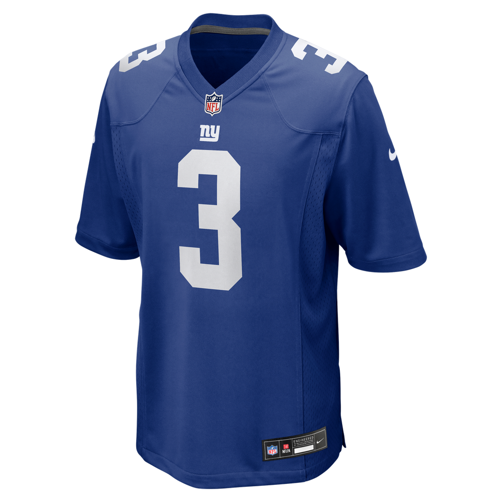 Abdul Carter New York Giants Nike Team Game Jersey - Royal Official NFL Team Apparel Football Fan Gear