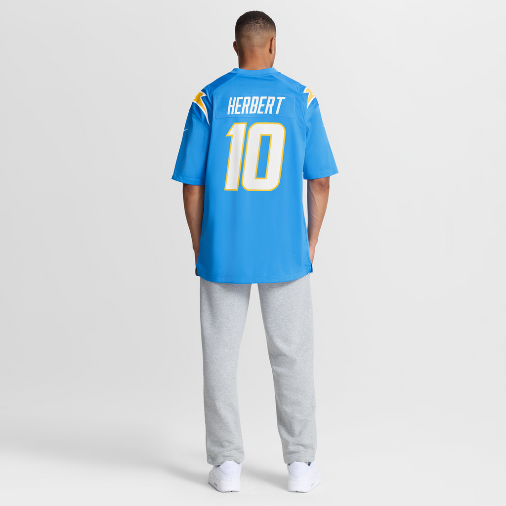 Justin Herbert Los Angeles Chargers Nike Alternate Super Chargers Game Player Jersey - Navy Official NFL Team Apparel Football Fan Gear