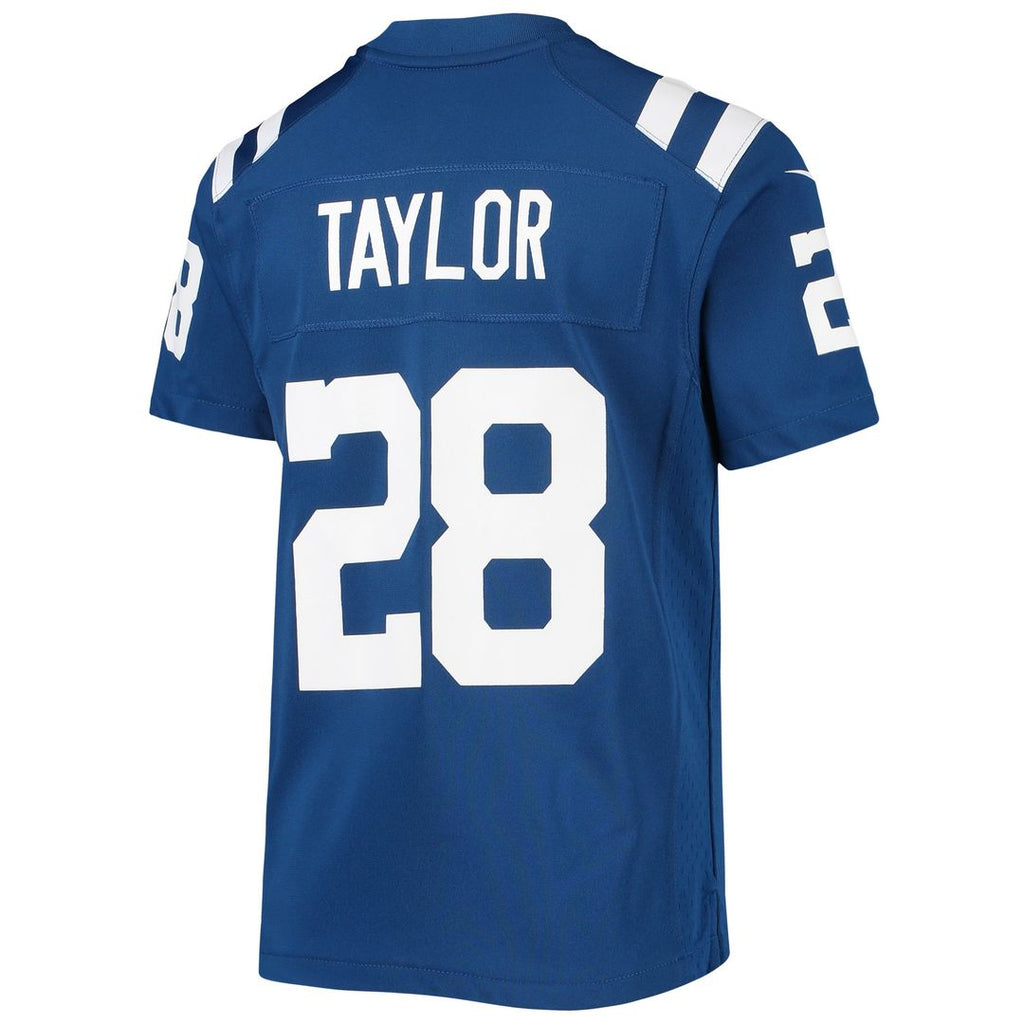 Jonathan Taylor Indianapolis Colts Nike Youth Game Jersey - Royal Official NFL Team Apparel Football Fan Gear