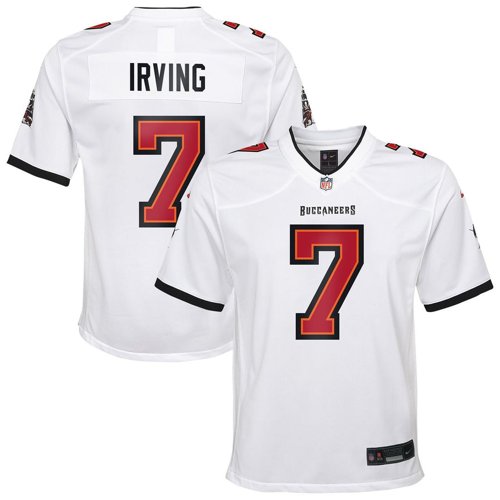 Bucky Irving Tampa Bay Buccaneers Nike Youth White Game Jersey - White Official NFL Team Apparel Football Fan Gear