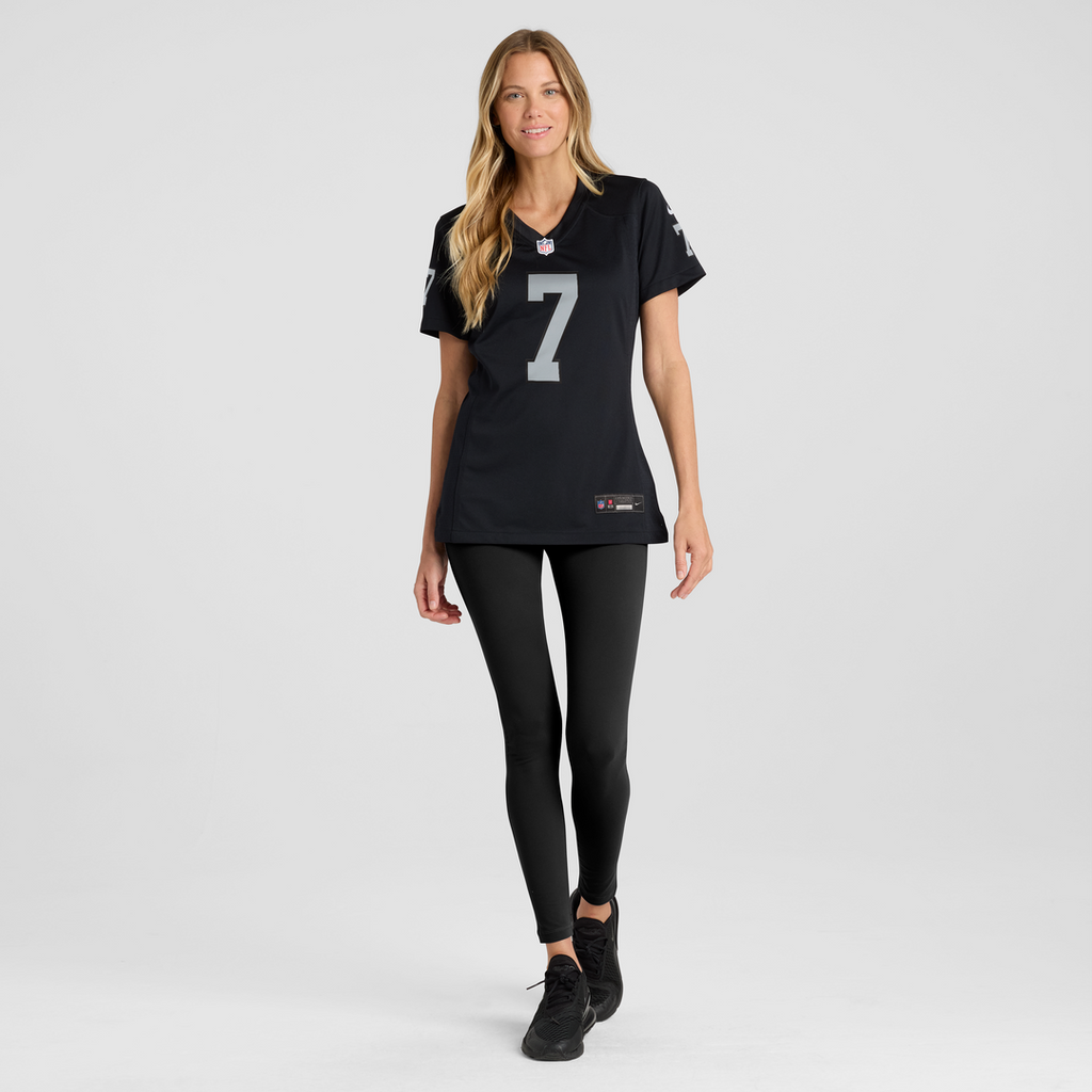Quay Walker Las Vegas Raiders Nike Women's Team Game Jersey - Black Official NFL Team Apparel Football Fan Gear