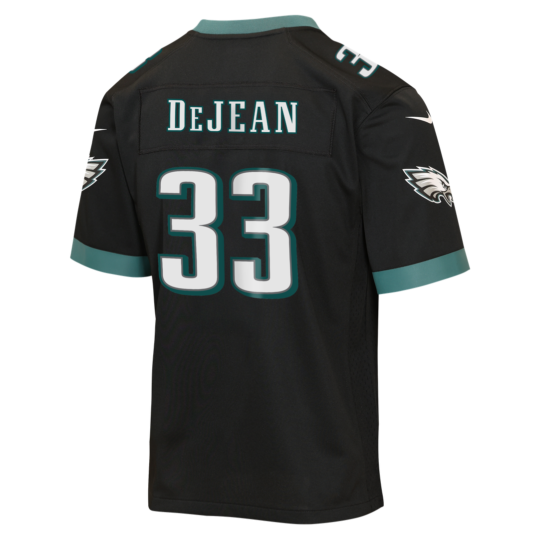 Cooper DeJean Philadelphia Eagles Nike Youth Alternate Game Jersey - Black Official NFL Team Apparel Football Fan Gear