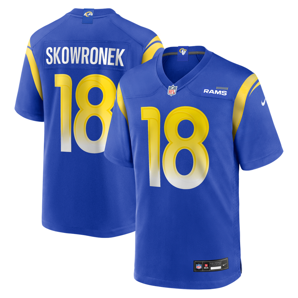 Ben Skowronek Los Angeles Rams Nike Game Jersey - Royal Official NFL Team Apparel Football Fan Gear
