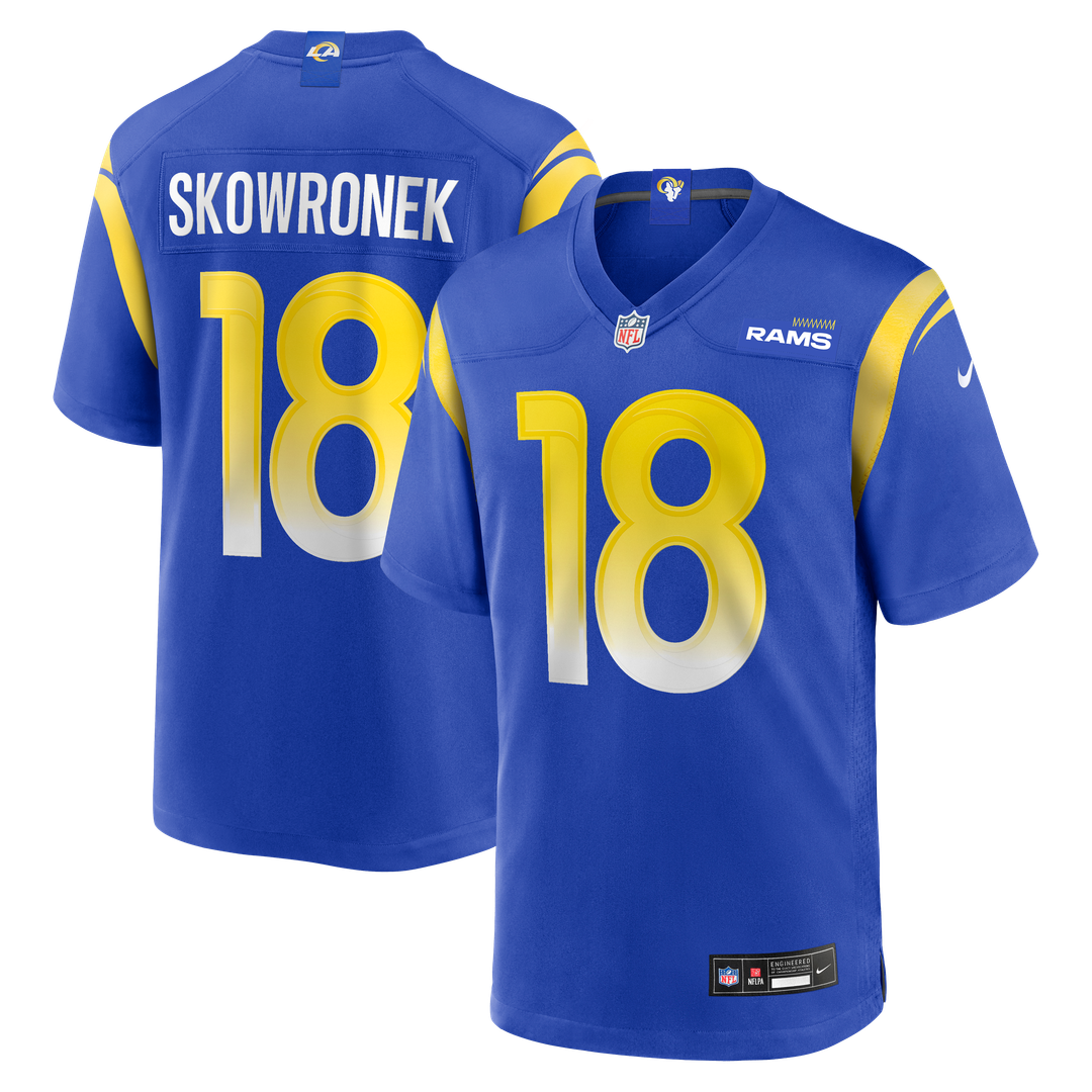Ben Skowronek Los Angeles Rams Nike Game Jersey - Royal Official NFL Team Apparel Football Fan Gear