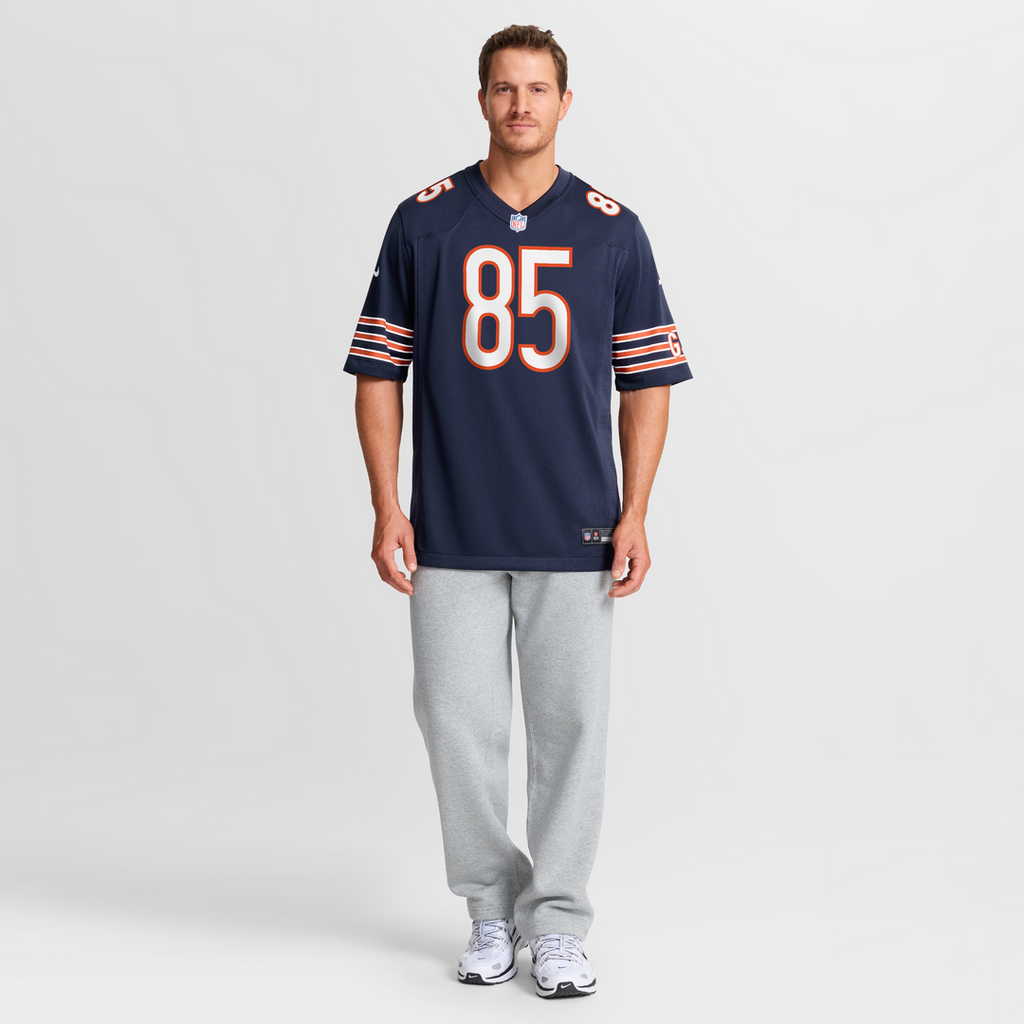 Cole Kmet Chicago Bears Nike Player Game Jersey - Navy Official NFL Team Apparel Football Fan Gear