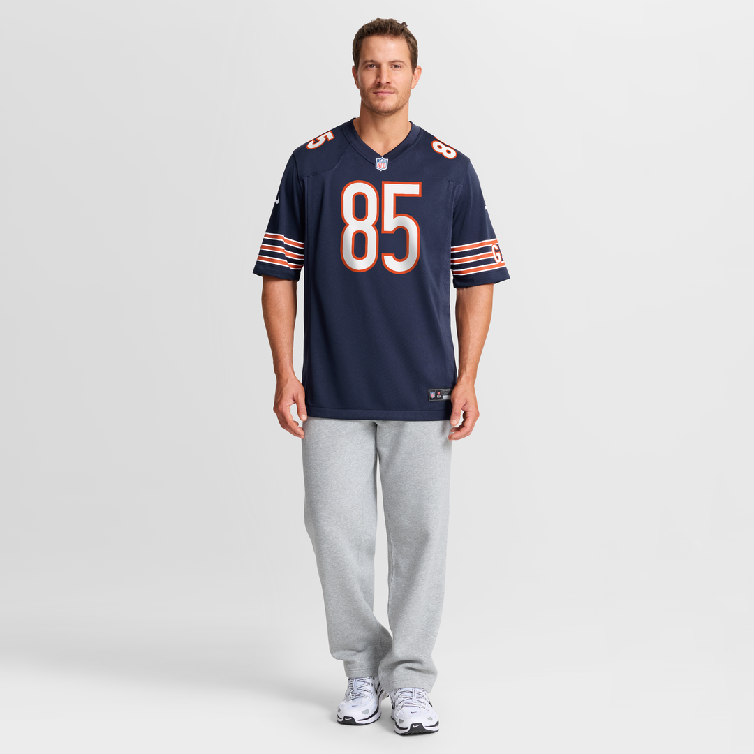 Cole Kmet Chicago Bears Nike Player Game Jersey - Navy Official NFL Team Apparel Football Fan Gear
