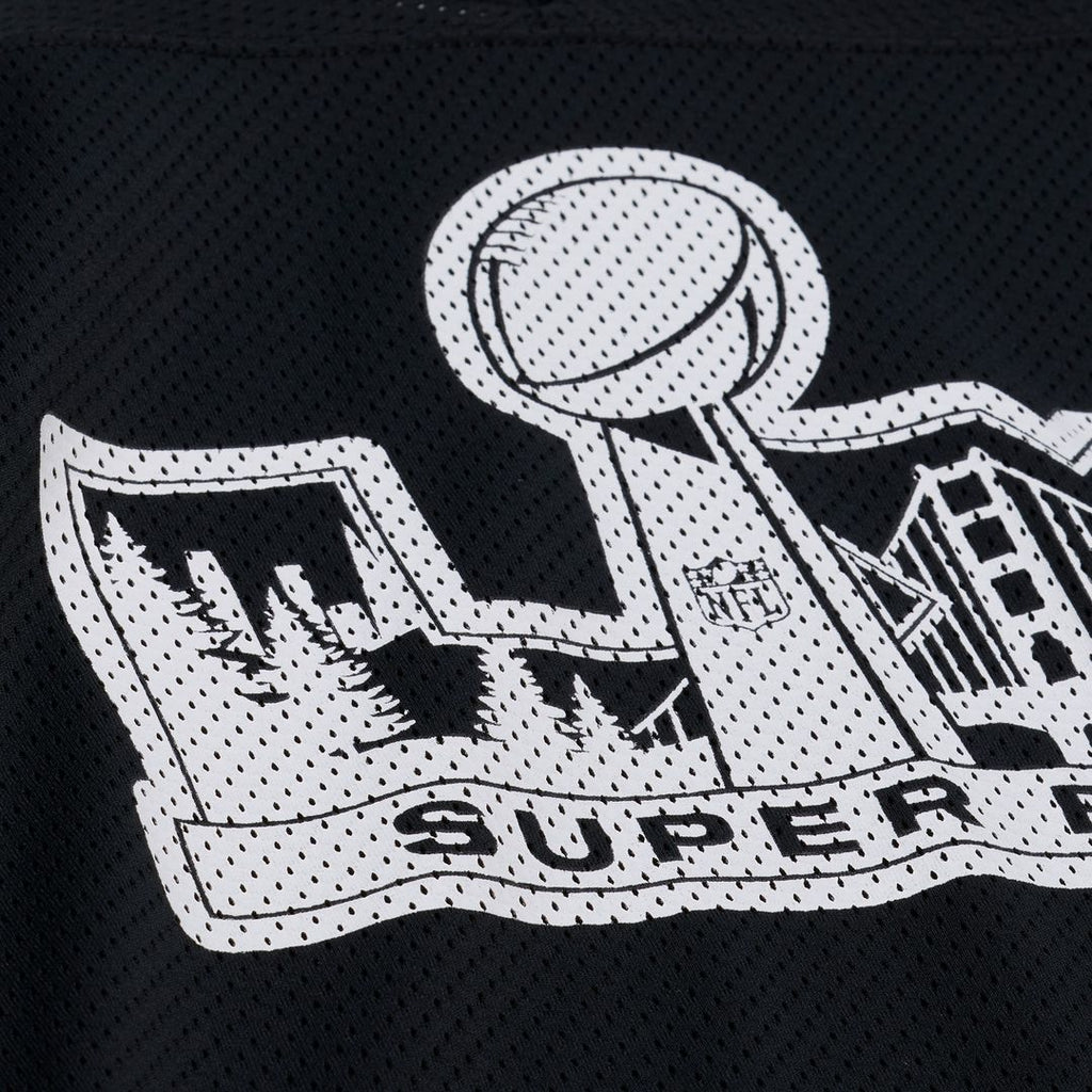Super Bowl LX Mitchell & Ness x Levi's Unisex Legacy Jersey - Black Official NFL Team Apparel Football Fan Gear