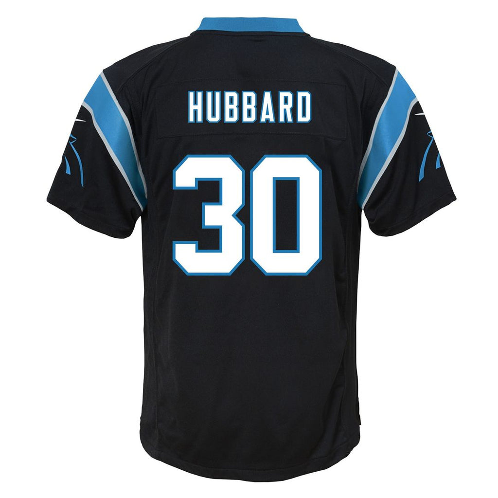 Chuba Hubbard Carolina Panthers Nike Youth Team Game Jersey - Black Official NFL Team Apparel Football Fan Gear