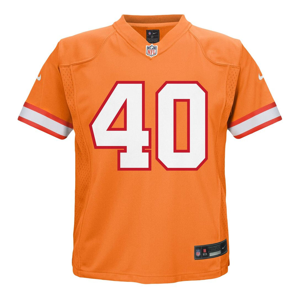 Mike Alstott Tampa Bay Buccaneers Nike Preschool Retired Player Game Jersey - Orange Official NFL Team Apparel Football Fan Gear