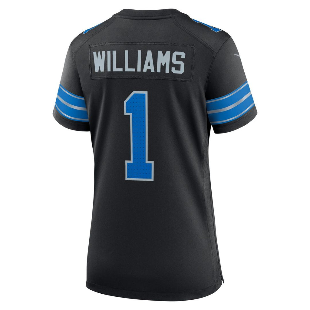 Jameson Williams Detroit Lions Nike Women's Game Player Jersey - Blue Official NFL Team Apparel Football Fan Gear
