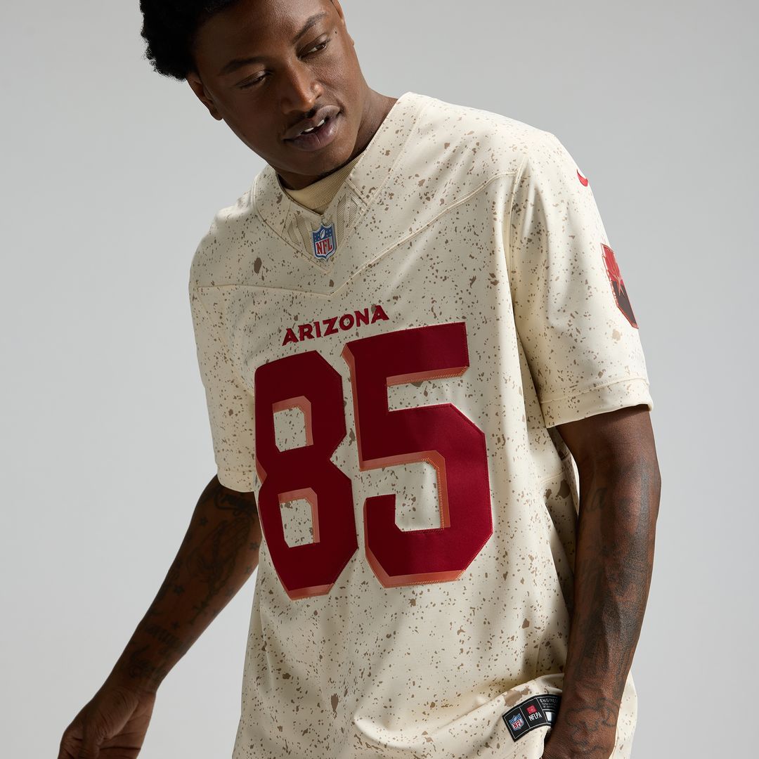 Trey McBride Arizona Cardinals Nike 2025 Rivalries Collection Stitched Limited Jersey - Natural Official NFL Team Apparel Football Fan Gear