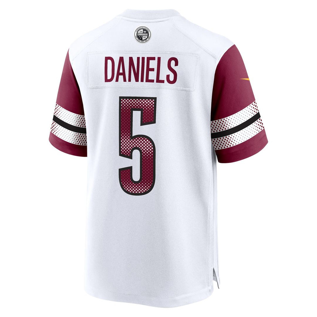 Jayden Daniels Washington Commanders Nike Player Game Jersey - Burgundy Official NFL Team Apparel Football Fan Gear