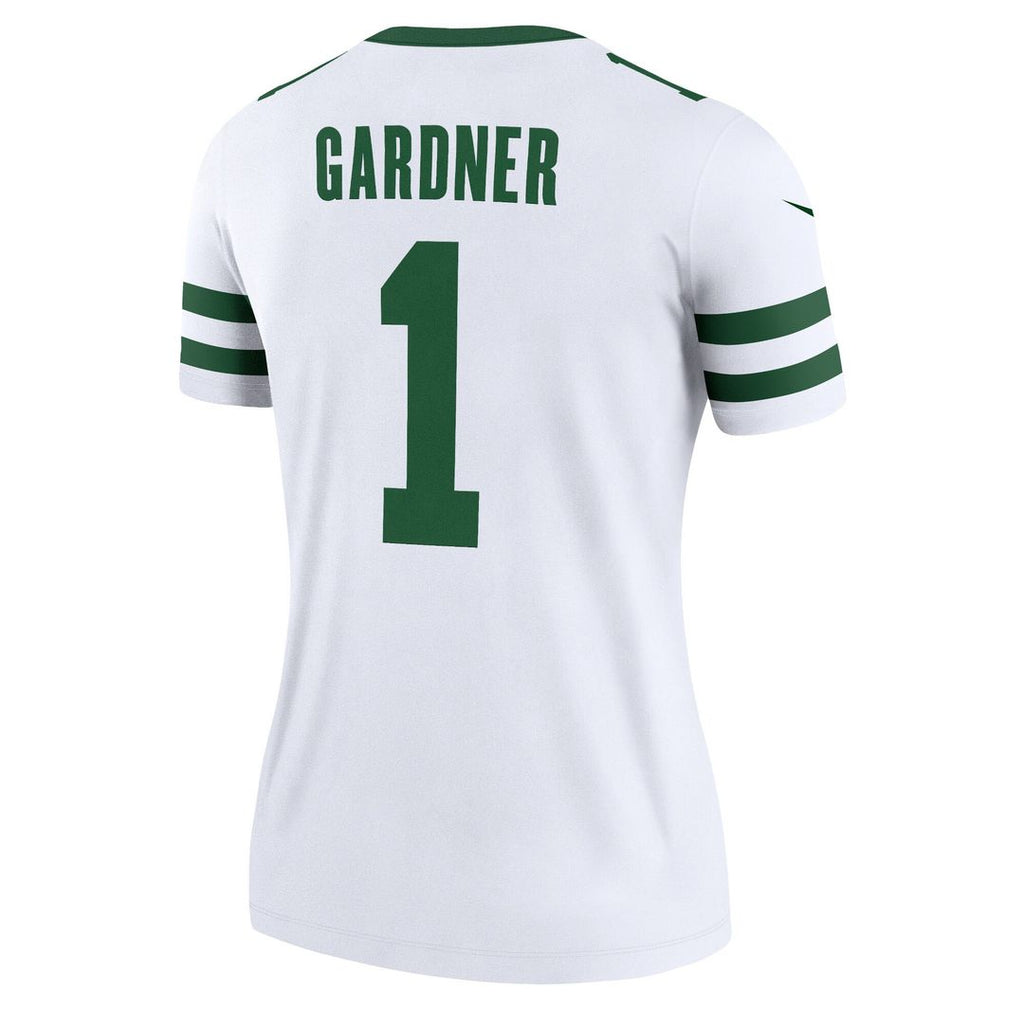 Ahmad Sauce Gardner New York Jets Nike Women's Legend Player Performance Top - Legacy White NFL Fan Gear Popular Style