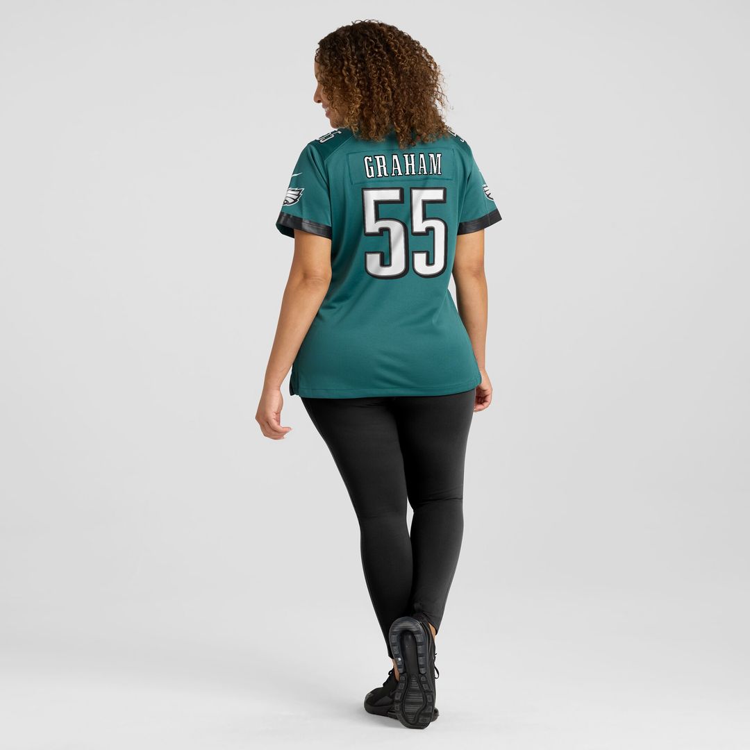 Brandon Graham Philadelphia Eagles Nike Women's Alternate Game Jersey - Kelly Green Official NFL Team Apparel Football Fan Gear