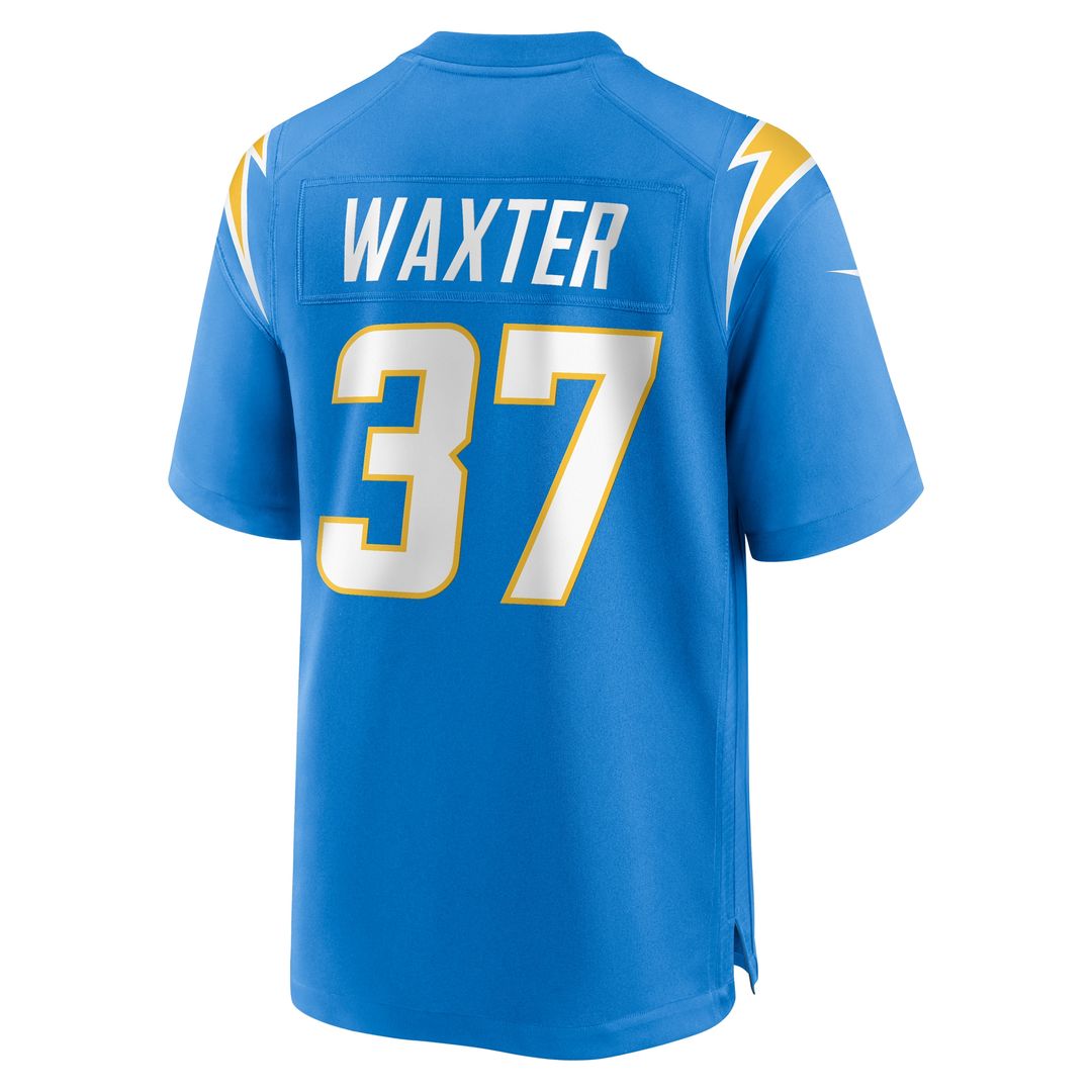 Isas Waxter Los Angeles Chargers Nike Team Game Jersey - Powder Blue Official NFL Team Apparel Football Fan Gear