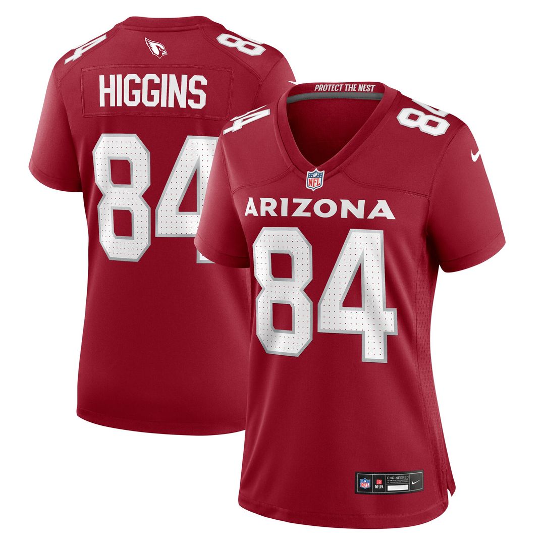 Elijah Higgins Arizona Cardinals Nike Women's Team Game Jersey - Cardinal Official NFL Team Apparel Football Fan Gear