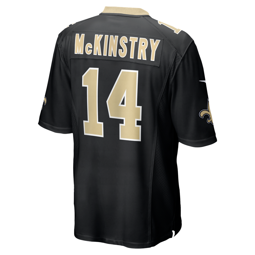 Ga'Quincy McKinstry New Orleans Saints Nike Player Game Jersey - Black Official NFL Team Apparel Football Fan Gear