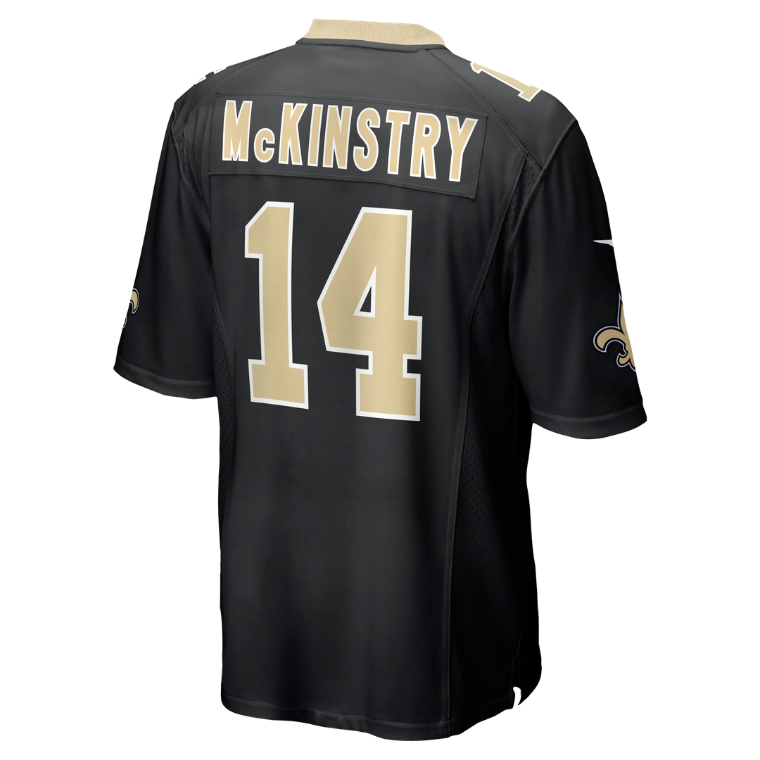Ga'Quincy McKinstry New Orleans Saints Nike Player Game Jersey - Black Official NFL Team Apparel Football Fan Gear