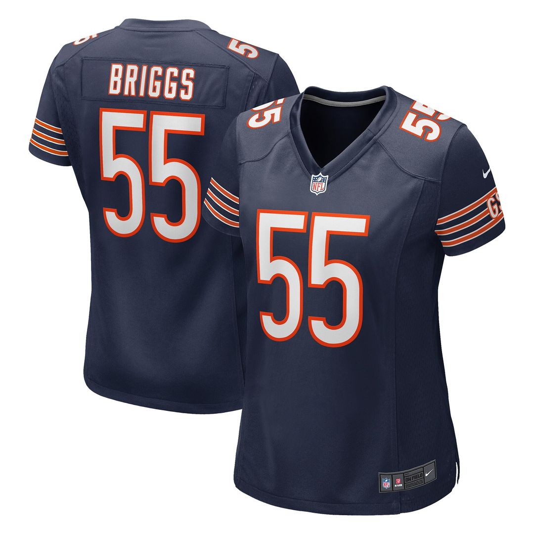 Lance Briggs Chicago Bears Nike Women's Game Retired Player Jersey - Navy Official NFL Team Apparel Football Fan Gear