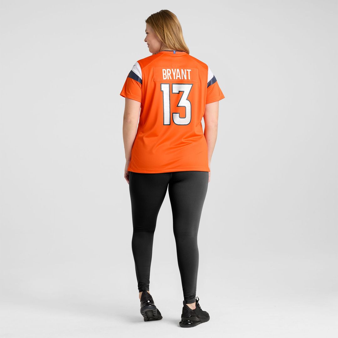 Pat Bryant Denver Broncos Nike Women's Team Game Jersey - Orange Official NFL Team Apparel Football Fan Gear