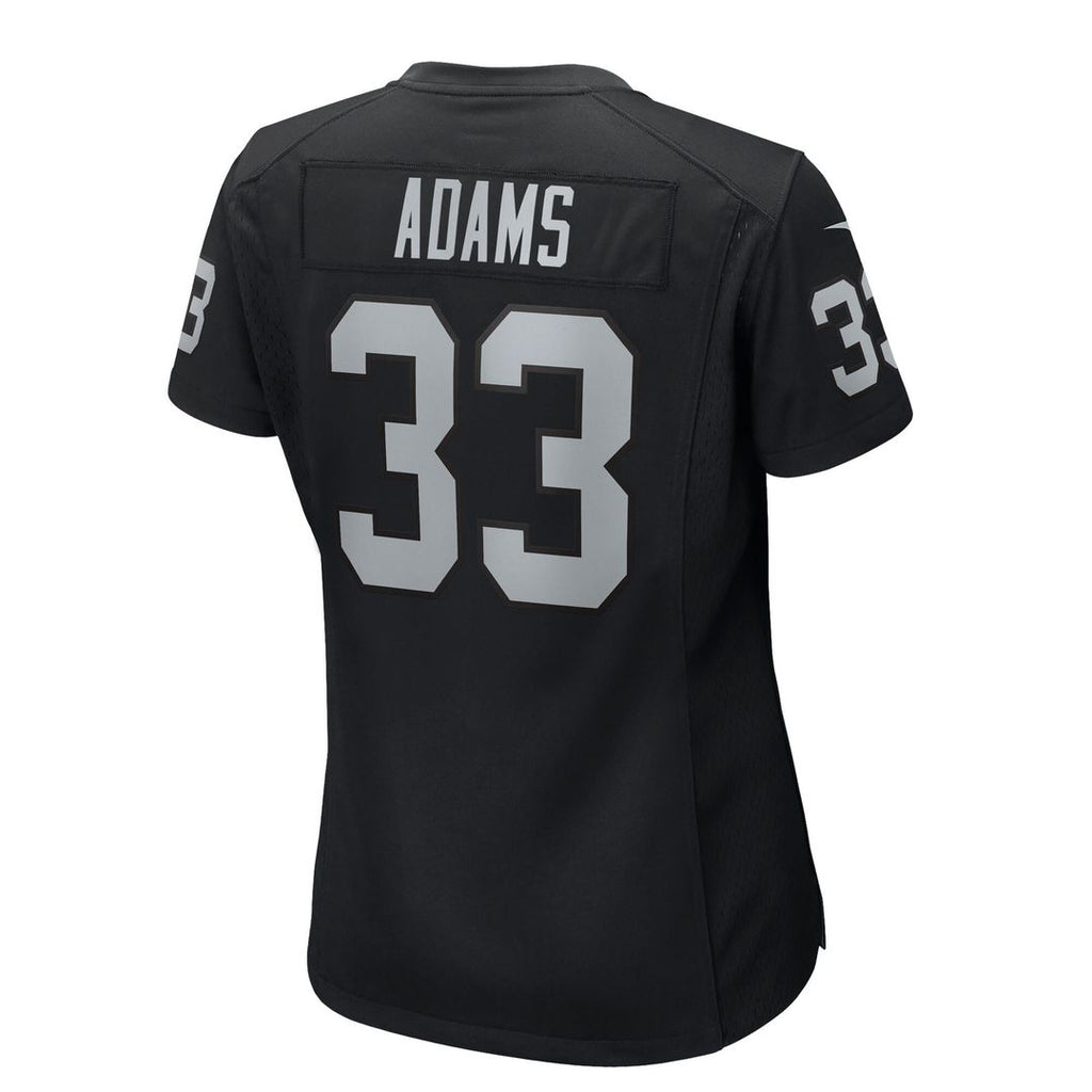 Jamal Adams Las Vegas Raiders Nike Women's Team Game Jersey - Black Official NFL Team Apparel Football Fan Gear