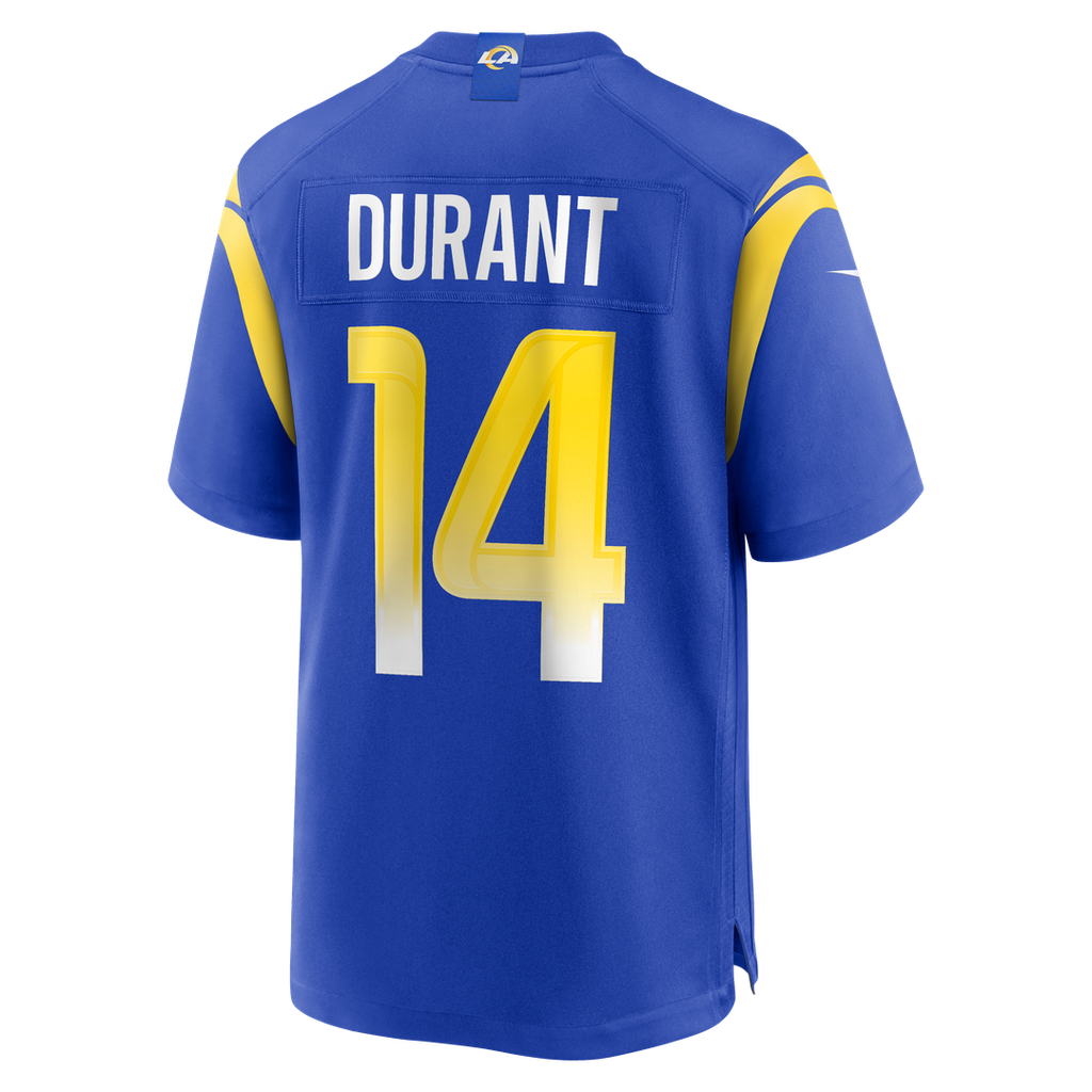 Cobie Durant Los Angeles Rams Nike Game Player Jersey - Royal Official NFL Team Apparel Football Fan Gear