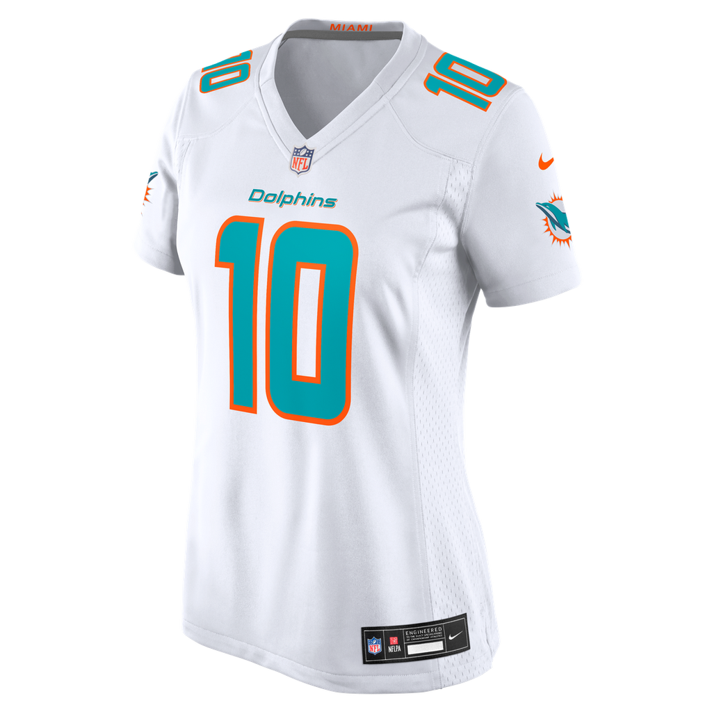 Jacob Rodriguez Miami Dolphins Nike Women's Team Game Jersey - Aqua Official NFL Team Apparel Football Fan Gear