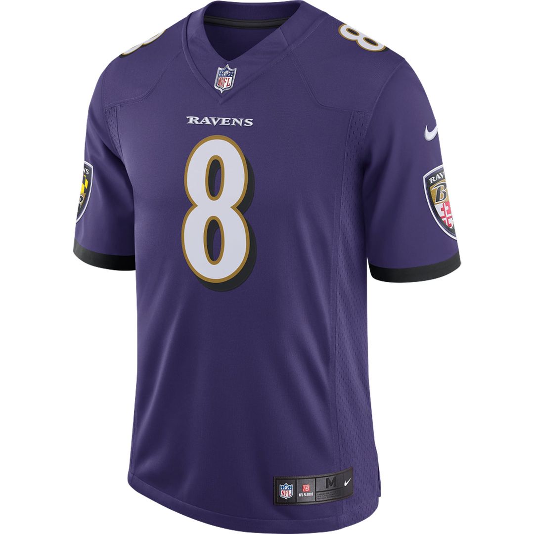 Lamar Jackson Baltimore Ravens Nike Speed Machine Limited Jersey - Purple Official NFL Team Apparel Football Fan Gear