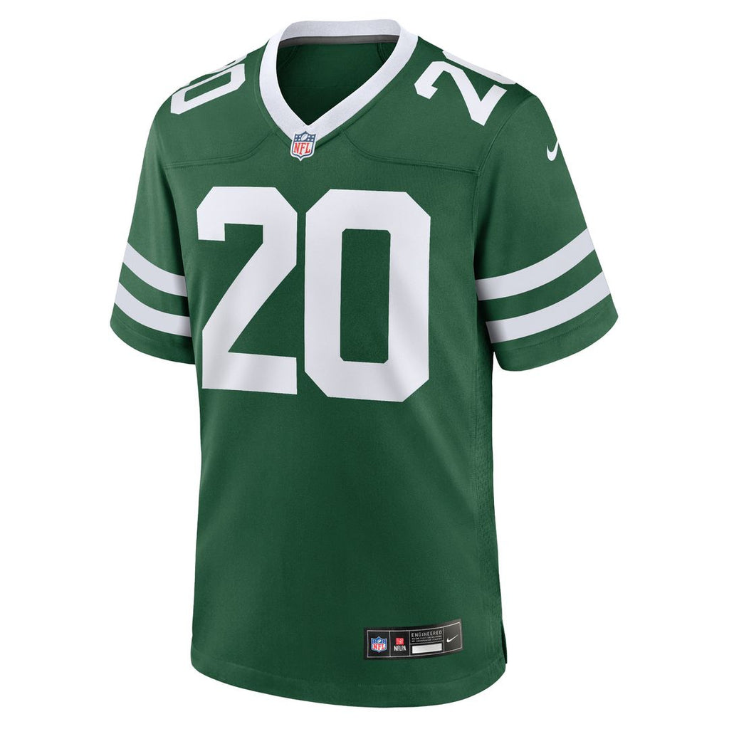 Breece Hall New York Jets Nike Game Jersey - Legacy White Official NFL Team Apparel Football Fan Gear