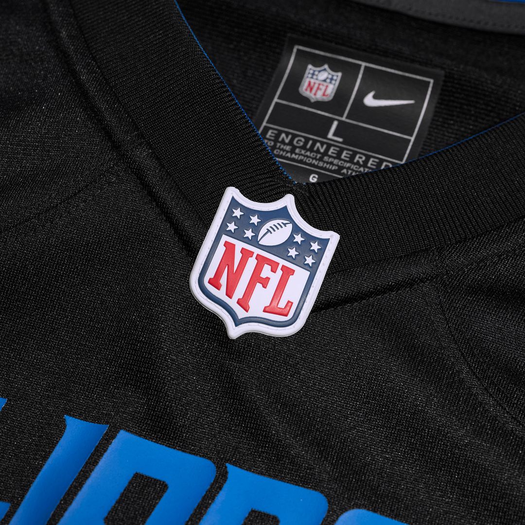 Isaac TeSlaa Detroit Lions Nike Alternate Game Player Jersey - Black Official NFL Team Apparel Football Fan Gear