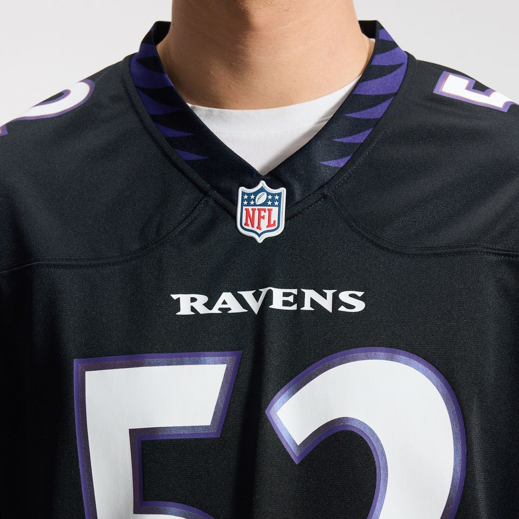 Ray Lewis Baltimore Ravens Nike Alternate Retired Player Game Jersey - Black Official NFL Team Apparel Football Fan Gear