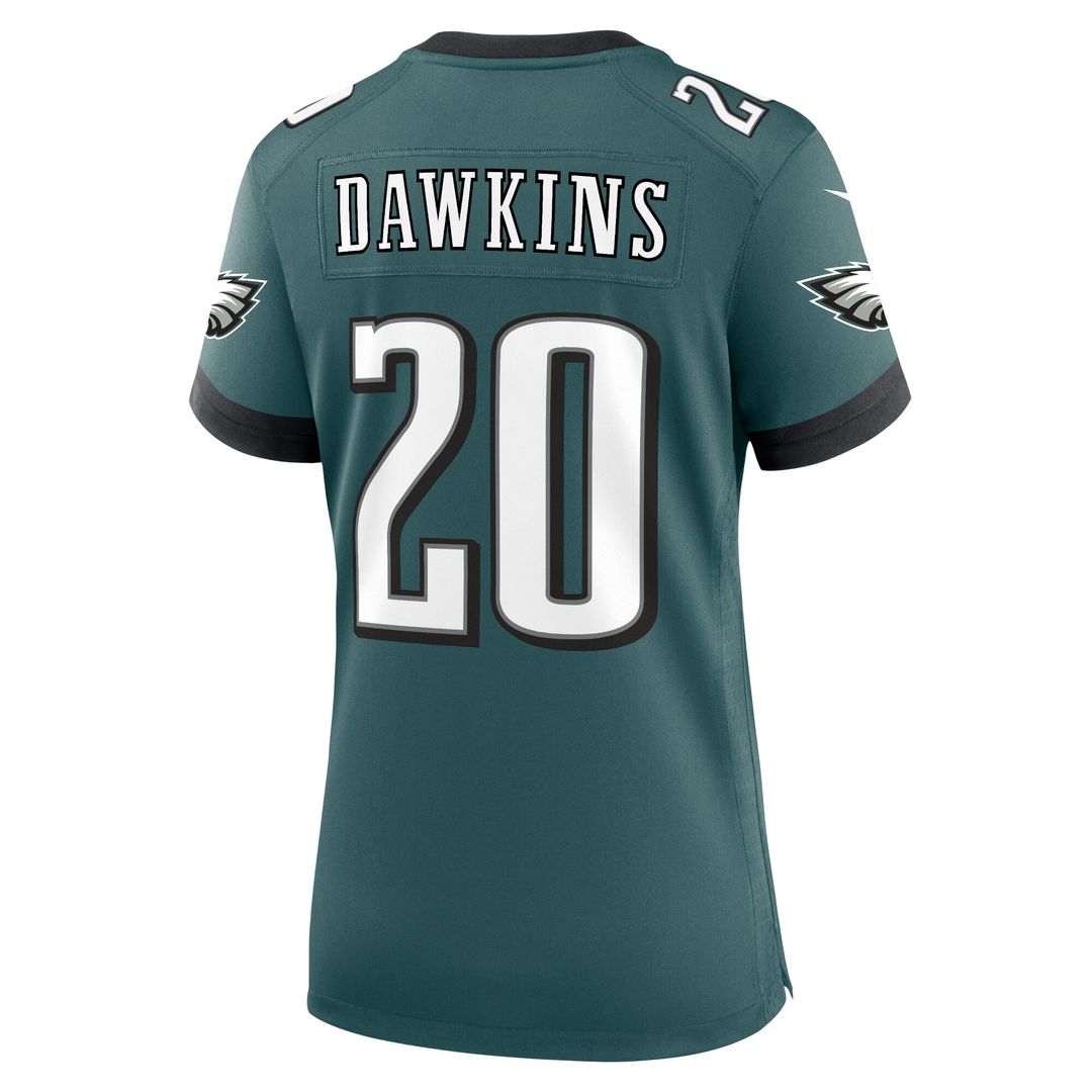 Brian Dawkins Philadelphia Eagles Nike Women's Retired Player Game Jersey - Midnight Green Official NFL Team Apparel Football Fan Gear