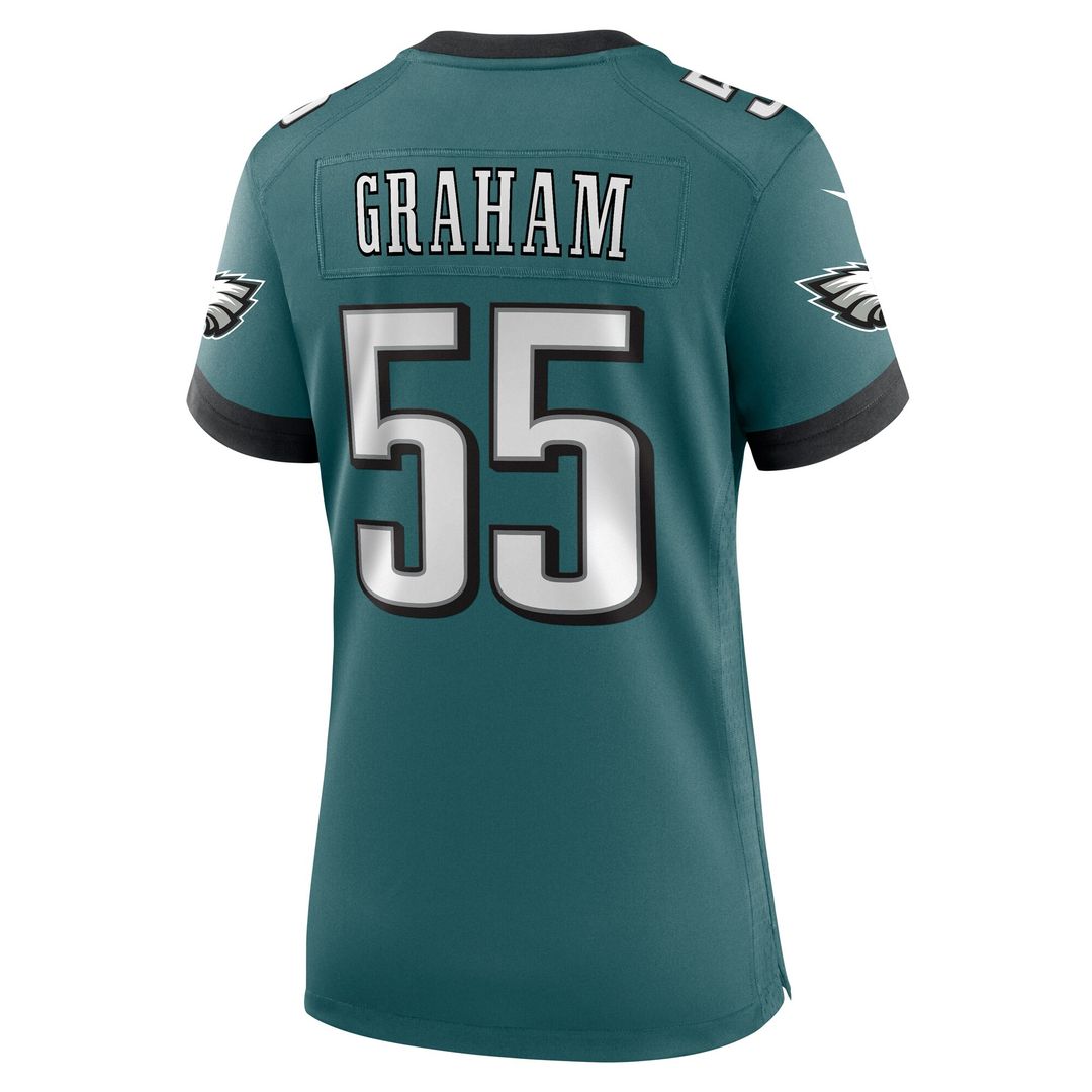 Brandon Graham Philadelphia Eagles Nike Women's Alternate Game Jersey - Kelly Green Official NFL Team Apparel Football Fan Gear